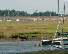 The salt marshes at Wells-next-the-sea are a wonderful place for seaside walks